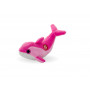 Плюшен делфин Пипи със звук, розов,18 см