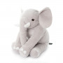 Плюшен слон Ангел, сив, 60 см