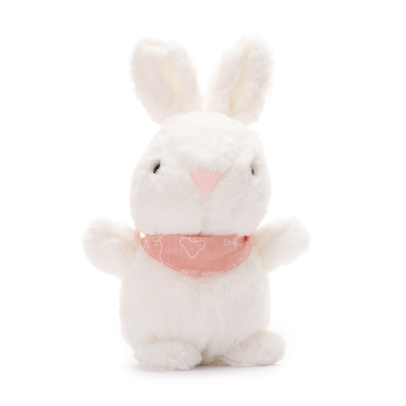 Плюшено зайче с шалче Тони