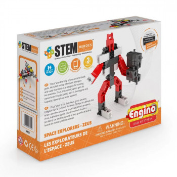 Детски конструктор Енджино СТЕМ - Герой Зевс