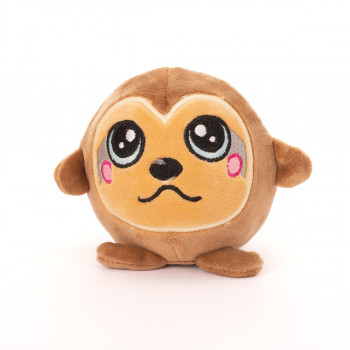 Бавнорастящо плюшено скуиши Тъжно куче, 10 см