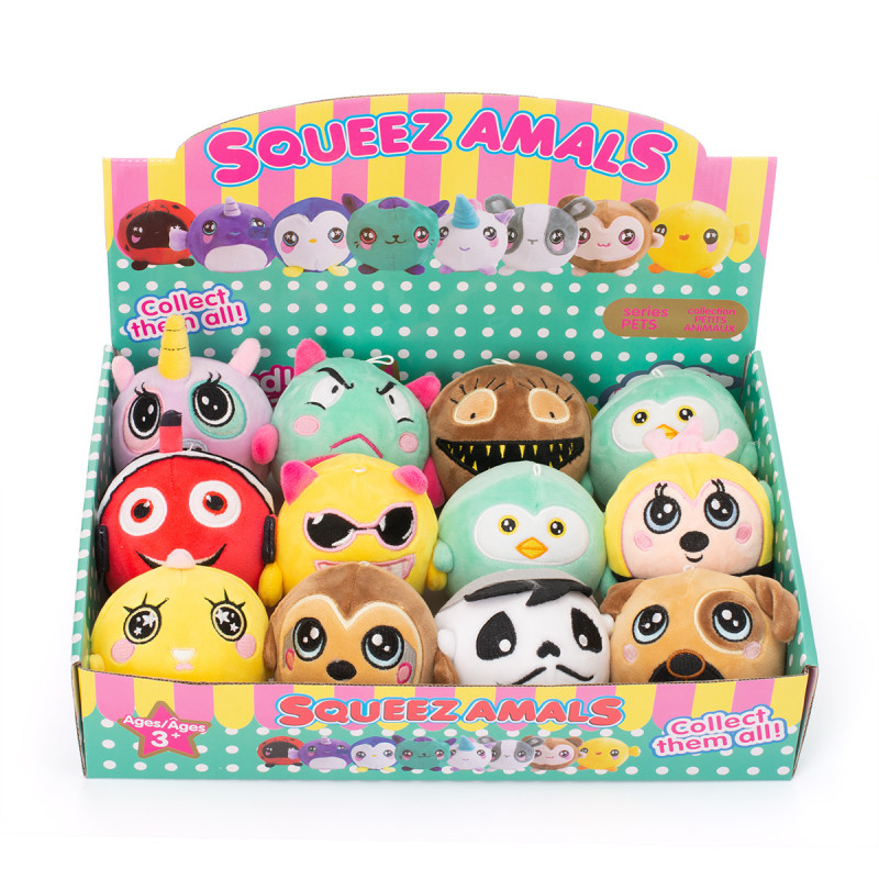 Бавнорастящо плюшено скуиши Пират, 10 см