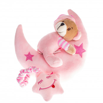 Бебешка латерна Розова луна, 20 см