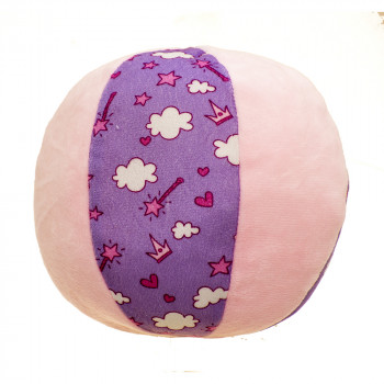 Плюшена бебешка топка с дрънкалка Принцеса