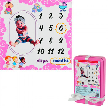 Платно за месечинки на бебе момиче, 100 см