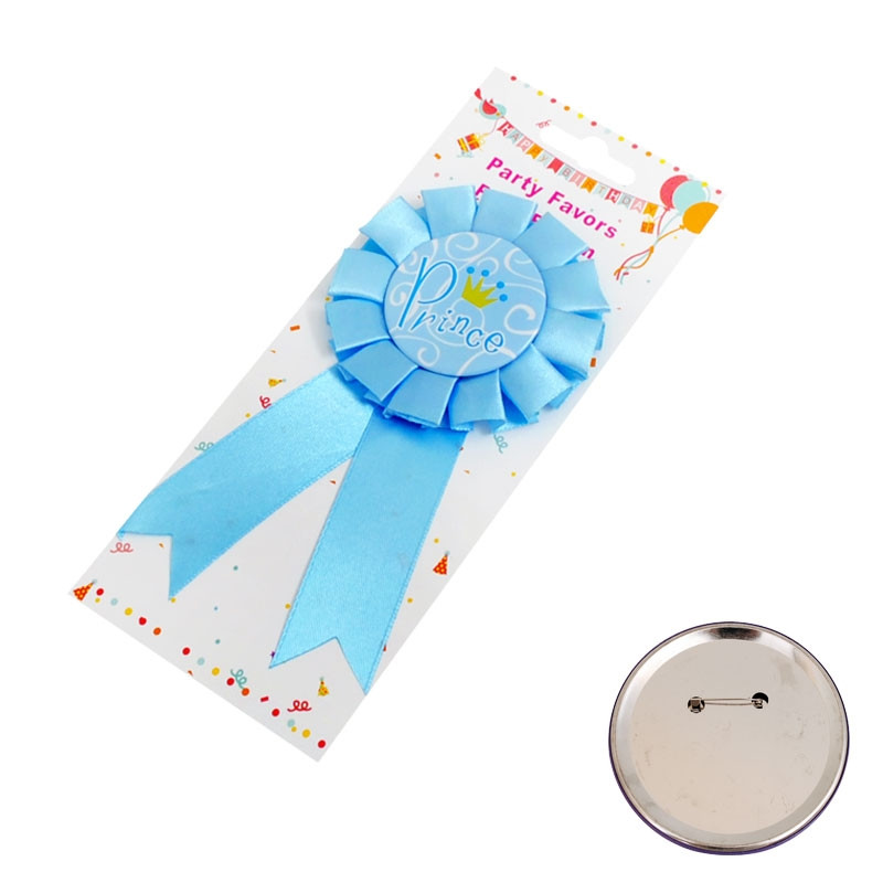 Парти значка Prince в синьо