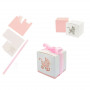 Подаръчна картонена кутийки в розово