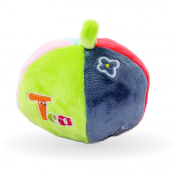 Плюшена топка с дрънкалка Tea Toys
