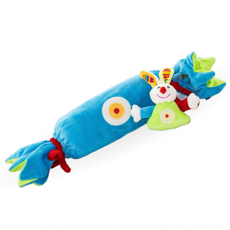 Плюшена бебешка възглавничка бонбон, 50 см