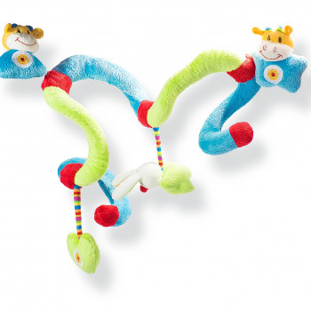 Плюшена играчка за количка и легло