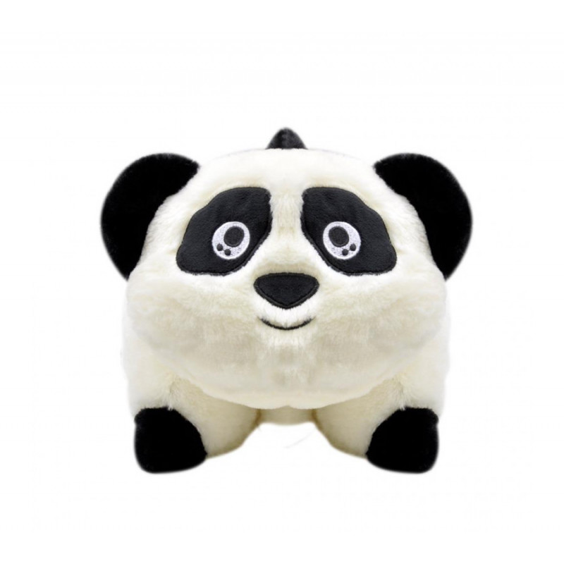 Плюшена панда възглавничка 2 в 1, 30 см
