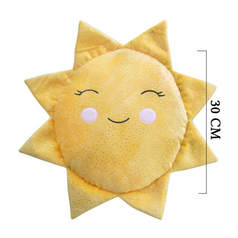 Плюшена възглавничка слънце