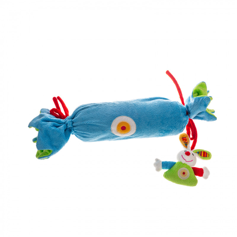 Плюшена бебешка възглавничка бонбон, 50 см