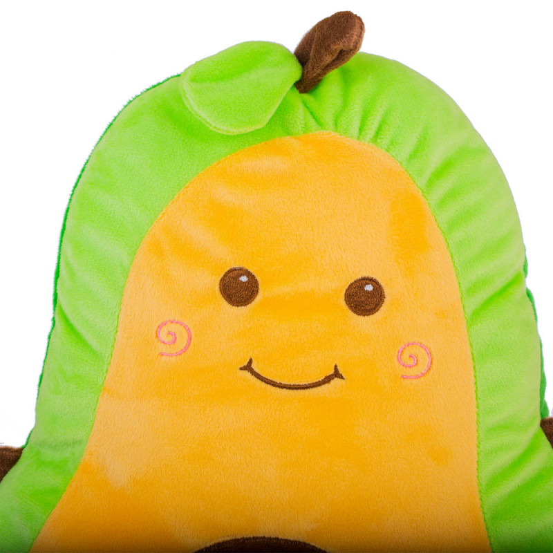 Плюшено авокадо възглавничка, 45 см