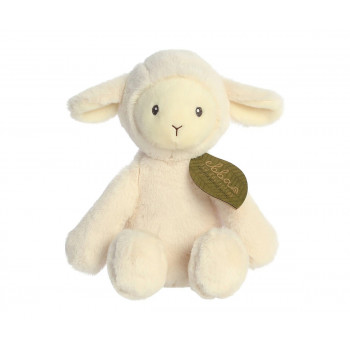 Плюшено агънце Aurora Eco, бяло, 24 см