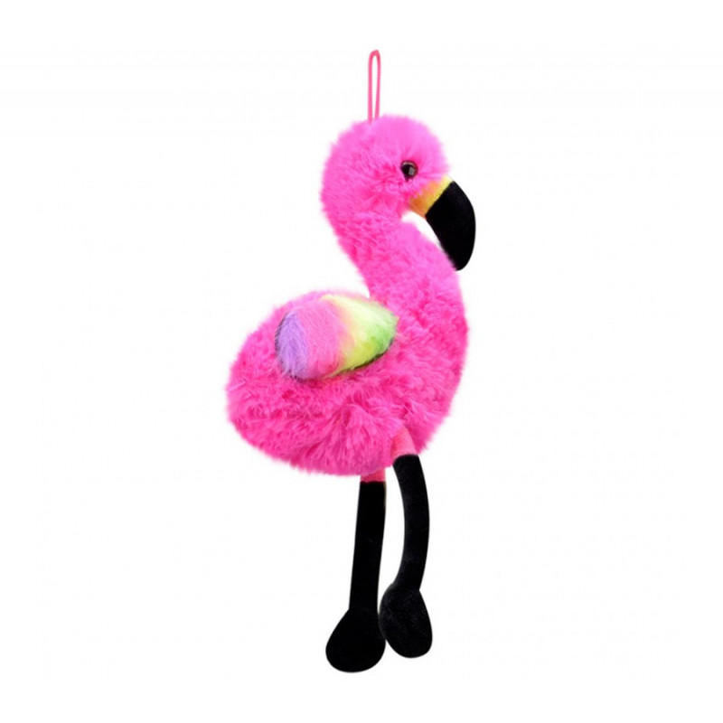 Плюшено фламинго гигант в розово