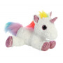 Плюшен еднорог с многоцветна грива