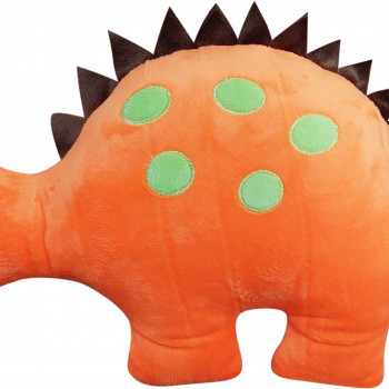 Плюшен дино Тим, оранжев, 40 см