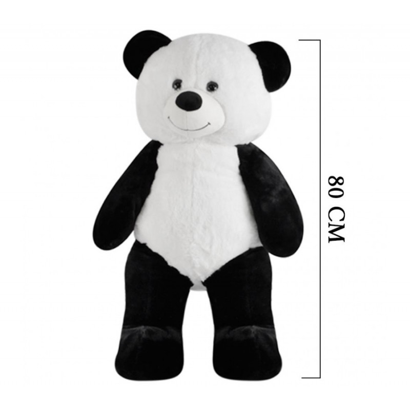Плюшена панда класик, 80 см