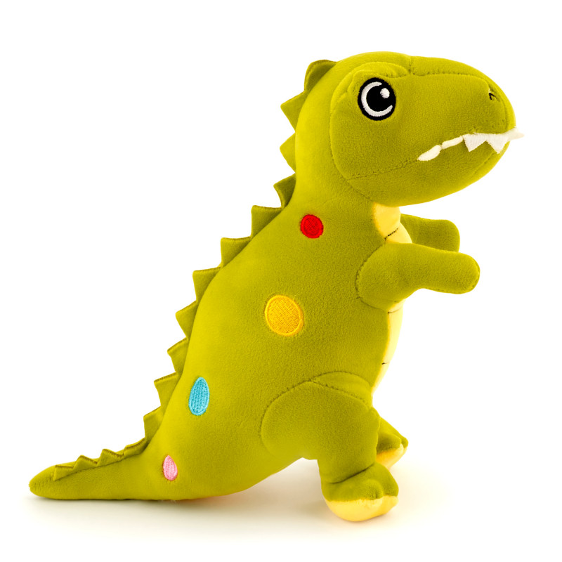Плюшен динозавър Пепи, зелен, 22 см