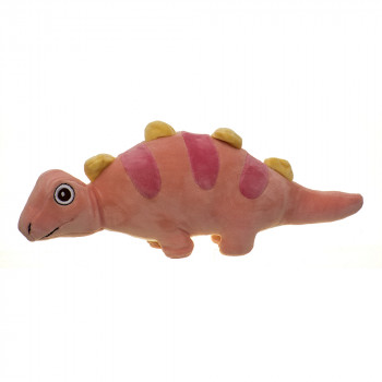 Плюшен динозавър Коста, розов, 30 см