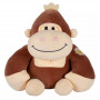 Плюшена горила, кафява, 22 см