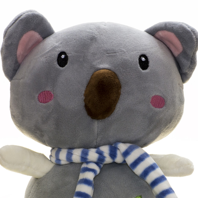 Плюшена коала в сиво