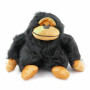 Плюшена горила Христо, черна, 30 см