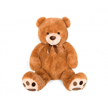 Плюшена играчка мече, кафяво, 135 см