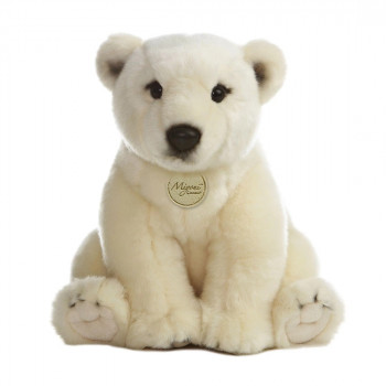 Плюшена играчка Полярно мече Aurora, 35 см