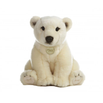 Плюшена играчка Полярно мече Aurora, 35 см
