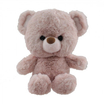 Плюшена играчка мече Aurora, пепел от рози, 21 см