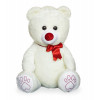 Плюшено мече Маша, бяло, 60 см
