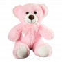 Плюшено мече Габи с панделка, розово, 30 см