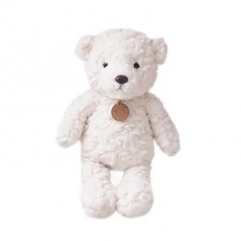 Плюшено мече Тони, бяло, 30 см