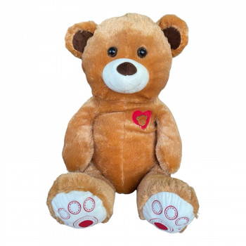 Плюшено мече Бобо, кафяво, 50 см