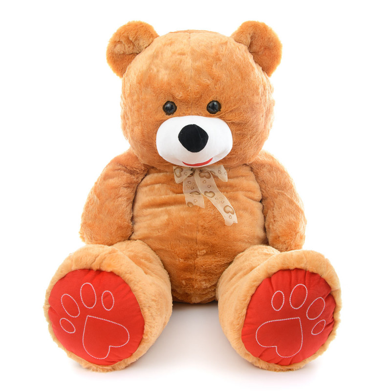 Плюшено мече гигант, кафяво, 150 см