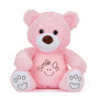 Плюшено мече Smile on, розово, 40 см