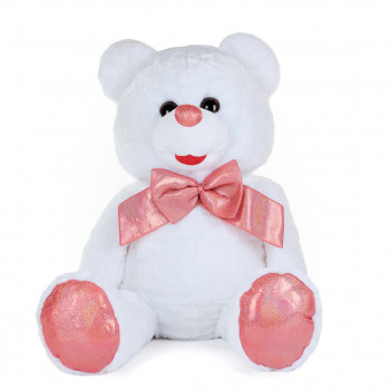 Плюшен мечок мега гигант в бяло