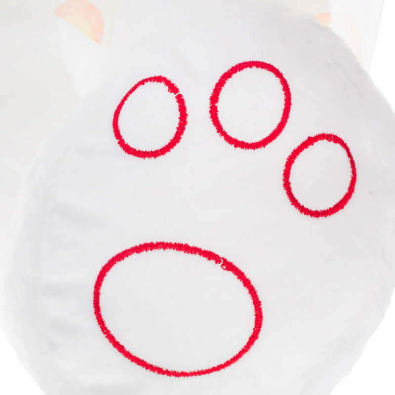 Плюшено мече Маша, бяло, 60 см