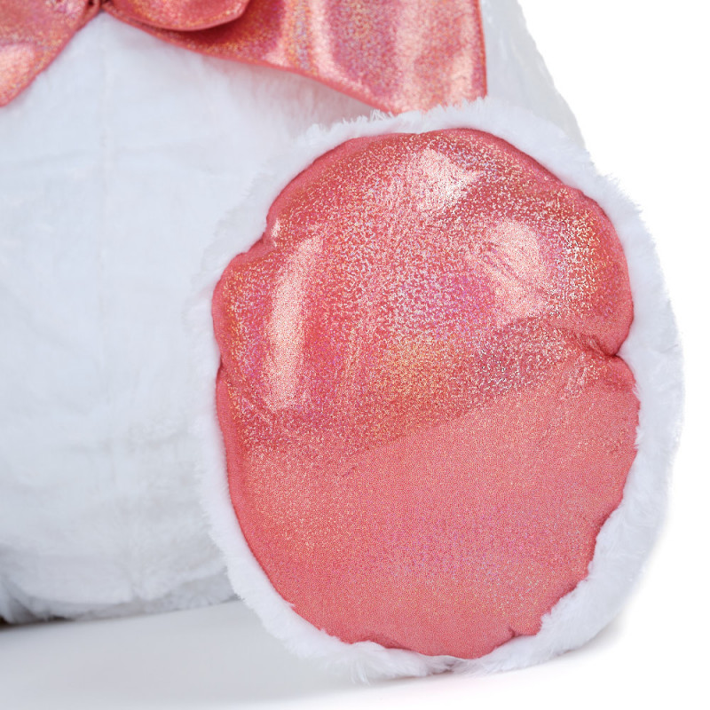 Плюшен мечок мега гигант в бяло