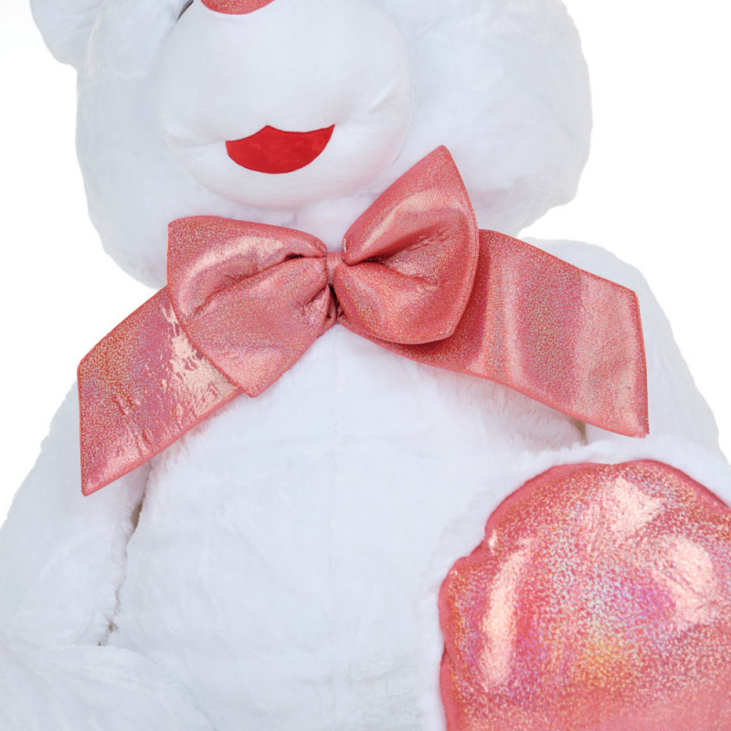 Плюшен мечок мега гигант в бяло