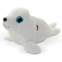 Плюшен тюлен Юли, бял, 23 см