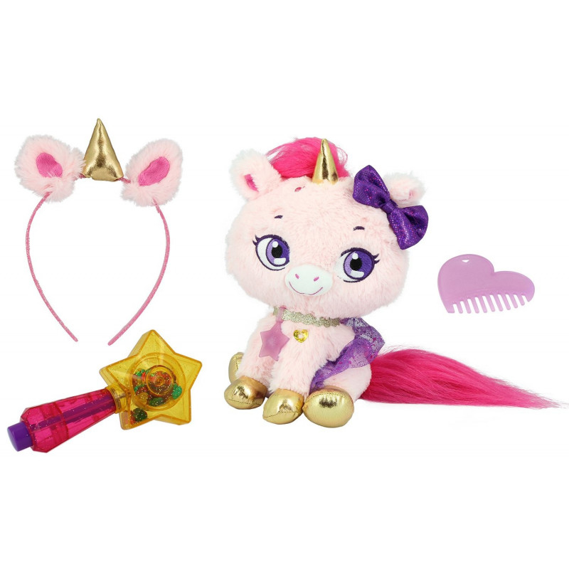 Плюшена играчка Еднорог Блясъчка с аксесоари - Shimmer Stars