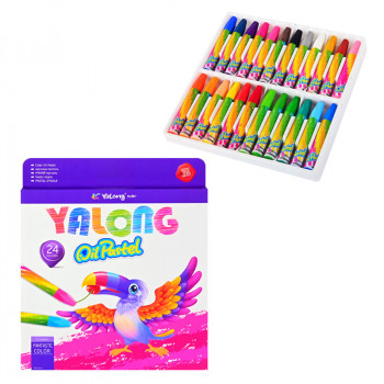 Маслени пастели - 24 цвята