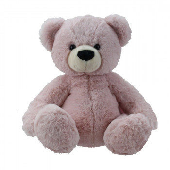 Плюшена играчка мече Aurora, розово, 29 см