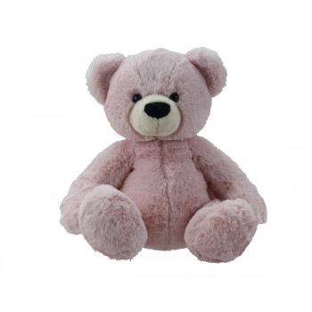 Плюшена играчка мече Aurora, розово, 29 см