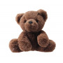 Плюшена играчка мече Aurora, кафяво, 19 см