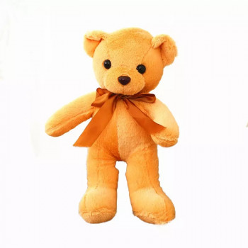 Плюшено мече Габриел, оранжево, 30 см