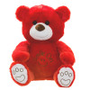 Плюшено мече Smile on, червено, 40 см